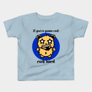 Rock Beary Hard Kids T-Shirt